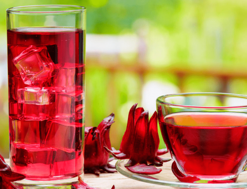 Receita de chá gelado de hibisco