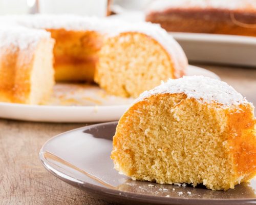 bolo de fuba com capim cidreira