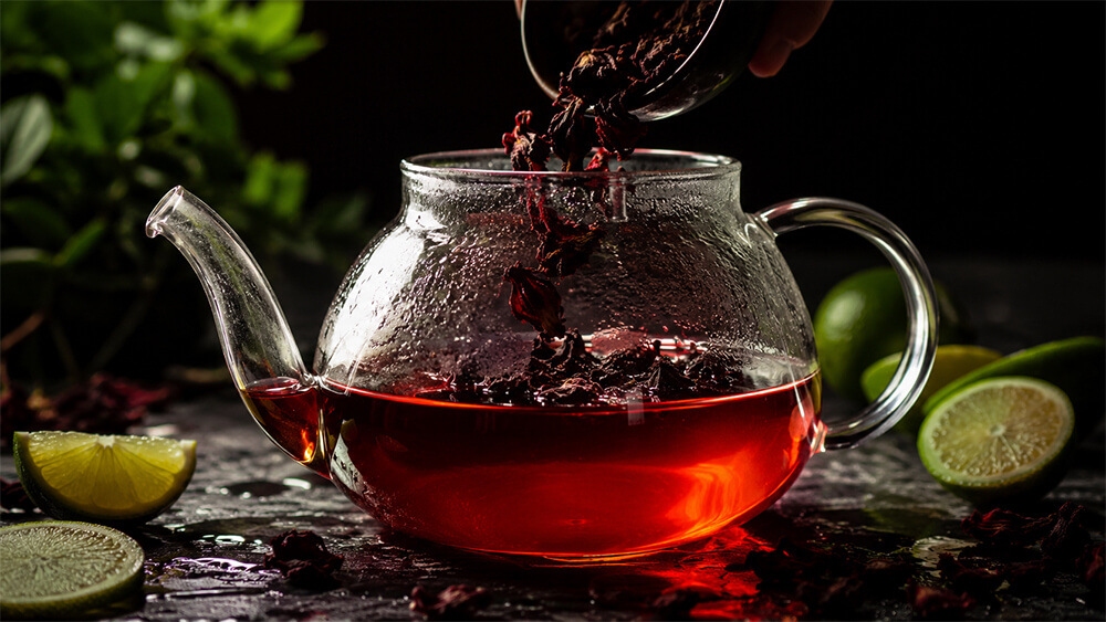 Antocianinas no hibisco: por que essa flor tem a cor mais intensa do mundo das infusões
