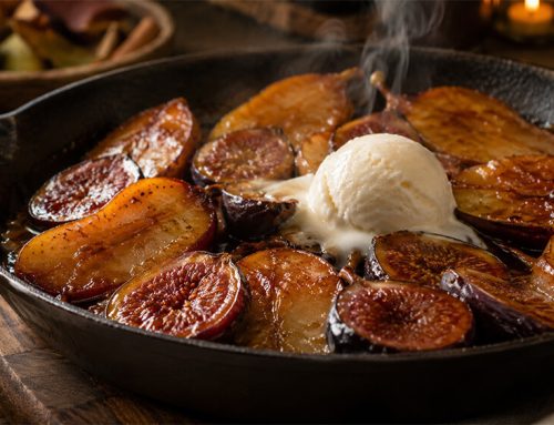 Calda de maçã com canela e chá para frutas assadas: a sobremesa de inverno que transforma frutas comuns em prato sofisticado