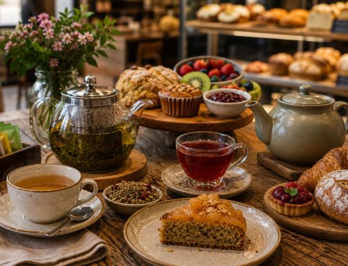 Chás para padarias, confeitarias e brunch: como montar uma seleção que complementa o cardápio